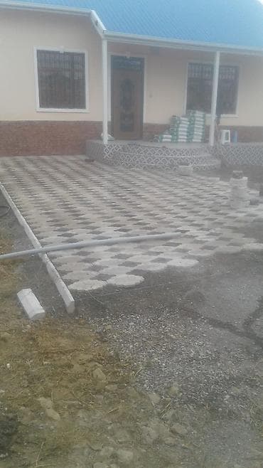 Балконы: Tamet (bardür və səki daşı) döşəmə xidməti - Həyətyanı sahə, qaraj — 5