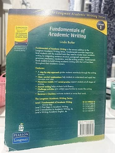 Məhsul: Fundamentals of Academic Writing (Level 1) – Linda Butler — 2