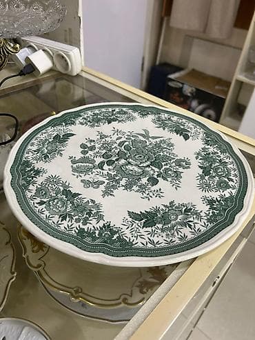 40 tortu: Tort və şiriniyyat qabı, rəng - Yaşıl, Almaniya — 1