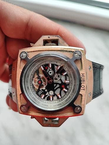 Şəxsi əşyalar: Qol saatı, Hublot, rəng - Qızılı — 1