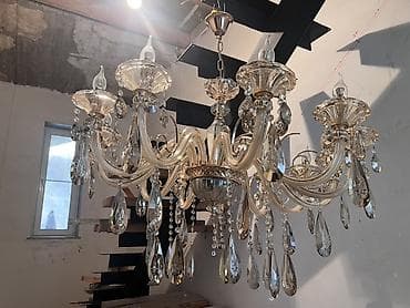 ucuz listurlar: Çılçıraq, 10 və daha çox lampa, Şüşə — 5