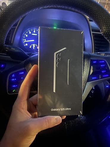 Samsung Galaxy S25 Ultra, 256 GB, rəng - Qara, Barmaq izi, Simsiz şarj, İki sim kartlı