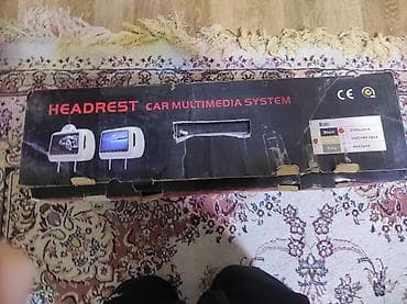 monıtor: Avtomobil üçün başlıq ekranlı multimedia sistemi (Headrest Car — 1