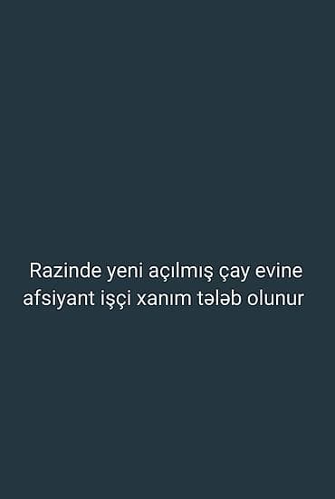 litvada iş: Ofisiant tələb olunur, Kafe, Təcrübəsiz — 1