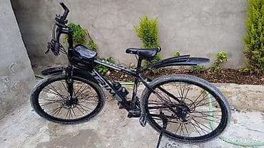 summa velosipedi: TRINX X1 dağ velosipedi - Çərçivə: yüngül ərintili, qara-yaşıl — 4