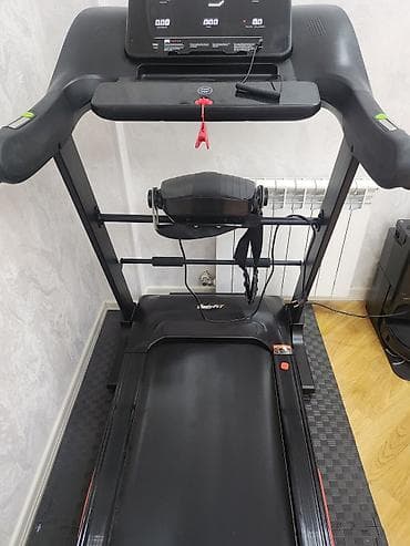 walking pad: BodyFit qaçış trenajoru - Elektriklə işləyən qaçış cığırı, geniş — 2