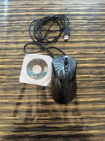 Oyunçu siçanı – A4Tech X7 seriyası (USB naqilli) - Dizayn: qara lalafo.az -da Oyunçu siçanı – A4Tech X7 seriyası (USB naqilli) - Dizayn: qara