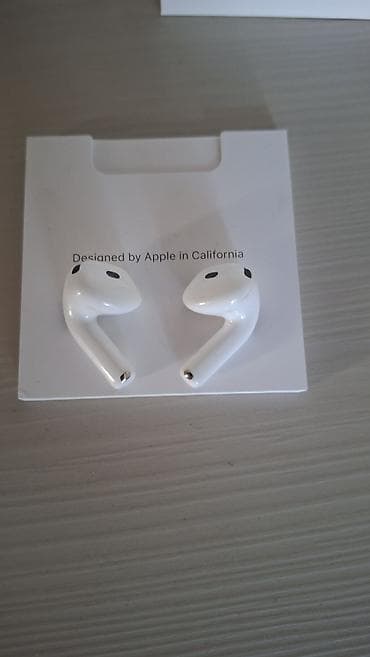 Qulaqcıqlar: Apple AirPods simsiz qulaqlıq (qutusuz cüt) original. - Model: Apple — 4
