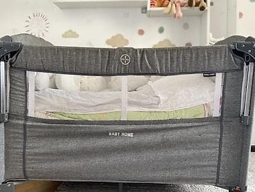 Для девочки и мальчика, Четырехугольная, Колыбель, С бортиками, С матрасом, Без механизма качания