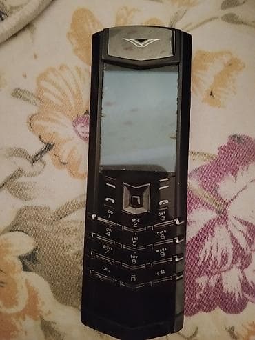 Vertu Signature Touch, rəng - Qara, Düyməli