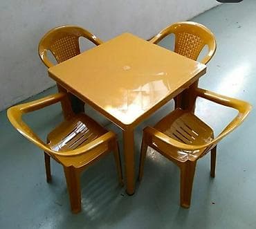 bağ ucun masa: Keyfiyətli və davamlı 4 nəfərlik masa oturCaq dəsti Şəhərdaxili — 3