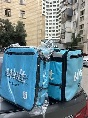 wolt sunka: Wolt çatdırılma çantası Yenisi 35 manat İşlənmiş 25 manat Skuter və — 1