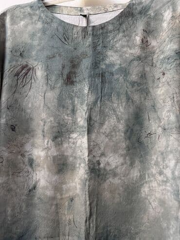 uzyn koynek fasonlar: 280 azn alınıb 1 defe geyilib Qadın tunik/köynək - Rəng: boz-yaşıl — 2