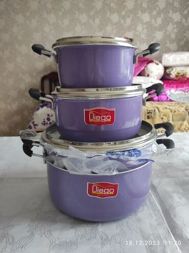 Süfrə qab-qacaqı: Qazan, rəng - Bənövşəyi — 1