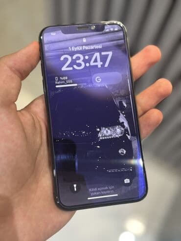 iphone x ikinci əl: IPhone X, 64 GB, Space Gray, Face ID — 1