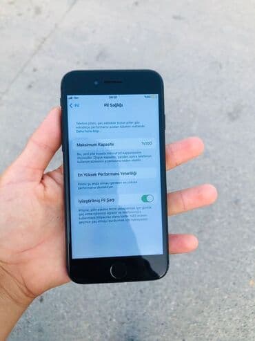 iphone ucun flash kart: IPhone 7, 128 GB, Qara, Barmaq izi — 4