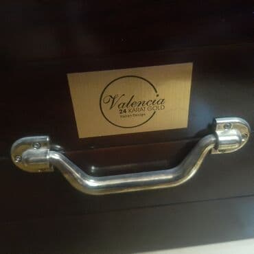 набор ножей zepter: Обеденный набор, цвет - Коричневый, Фарфор, Versace, Италия — 1