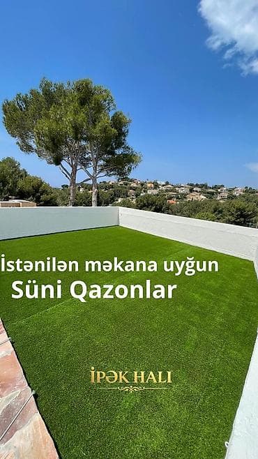 🌿 Hər fəsildə yaşıl görünən məkanlar üçün ideal seçim! Süni — 1