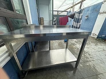 kasa masası: Nerj masa 120/60
Qiymet 180 azn 
Unvan Masdaga
Vesile🌹4042 — 1