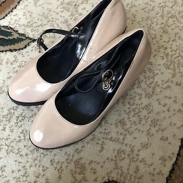 eqa shoes instagram: Tuflilər, Ölçü: 39, rəng - Bej, İşlənmiş — 1