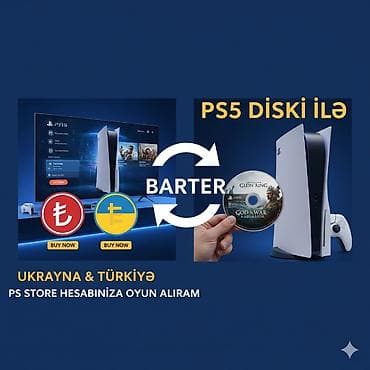 playstation 2 disc: Bitirmiş PS5 diskinizi 💿 gətirin, əvəzinə Türkiyə və ya Ukrayna — 1