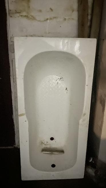 plastik su baki: Akril vannа – klassik düzbucaqlı model Yenidir ev təmir olduğu zamqn — 1