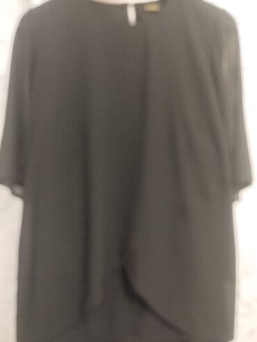 женский костюм новый: Qadın dəsti – SARA Couture, ölçü 44 - Rəng: qara - İki hissəli: şifon — 5