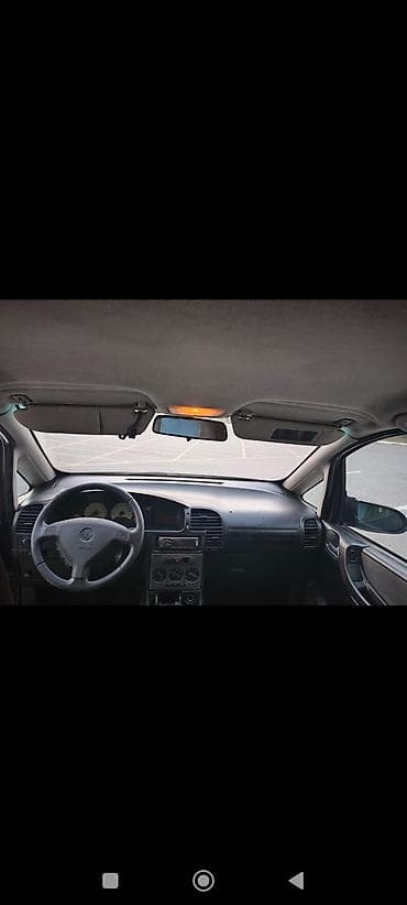 baqaj: Opel Zafira A – 7 yerlik kompakt miniven - Kuzov: tünd mavi, dam — 4