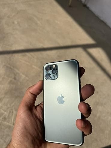a35 ikinci el: IPhone 11 Pro, 64 GB, Matte Midnight Green, Face ID — 3