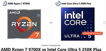 ryzen 3 3100: Intel Core Ultra 5 250K Plus 18 cores 5.3 GHz Yeni bağlı qutuda. Bəzi — 2