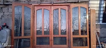 odunluq taxta: Ikinci el taxta pecereler. 2 ededdir. 4 acilanlidir.133+155-sm — 3