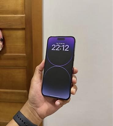 iphone wp: IPhone 14 Pro, 256 GB, Deep Purple, Zəmanət, Simsiz şarj, Face ID — 3