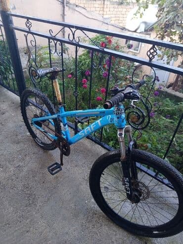 asma mühərrikli velosiped nədir: Dağ velosipedi Saft, 26" — 4