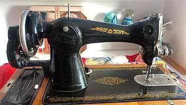 Məhsul: Mexaniki tikiş maşını – stolüstü, taxta qutulu Təsvir: -