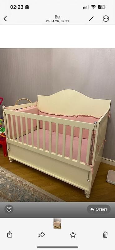 Oğlan və qız üçün, Dördbucaq, Beşik, Dəst ilə, Matras ilə, Yellənmə mexanizmsiz