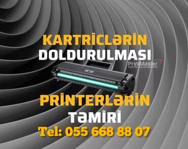 xerox printer: 🖨️Hər növ Kartriclərin Dolumu 🚚Yerinizdə xidmət göstərilməsi — 3