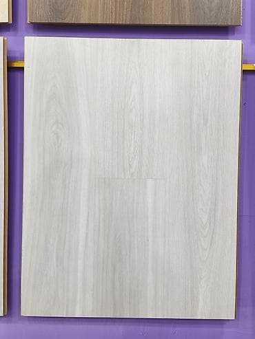 Döşəmə: Ağ açıq palıd naxışlı MDF/Laminate panel - Material: ağac teksturalı — 1