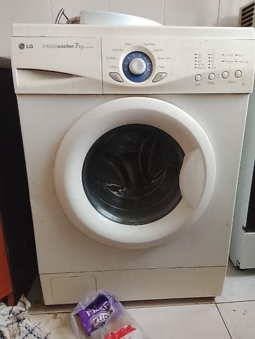 Стиральная машина LG, 7 кг, Автомат, Без сушки at lalafo.az Стиральная машина LG, 7 кг, Автомат, Без сушки