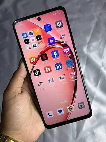 philips xenium x125: Oppo A3x, 64 GB, rəng - Qırmızı, Barmaq izi — 1