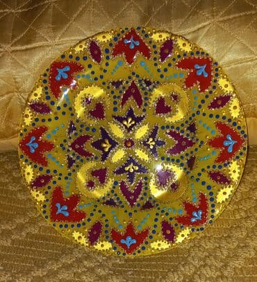 Boşqablar, Şüşə