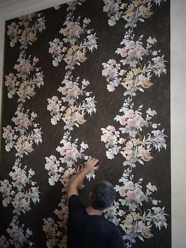 Hər nőv kaģız oboyların satışı və vurulması.Oboyların rulonu 10azn dən