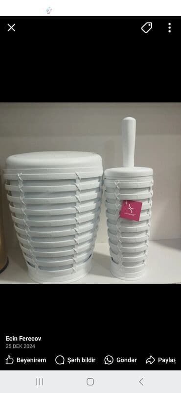 аксессуары для ванны, бани: Hamam üçün aksessuarlar — 1