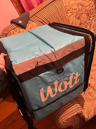 İstehsal avadanlığı: Salam yenidir 1 ay istifadə olunub. Wolt çatdırılma üçün termo kürək — 1