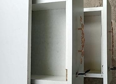 Мебель: Прямой стол, Без стула, С полками, С выдвижными ящиками, МДФ — 3