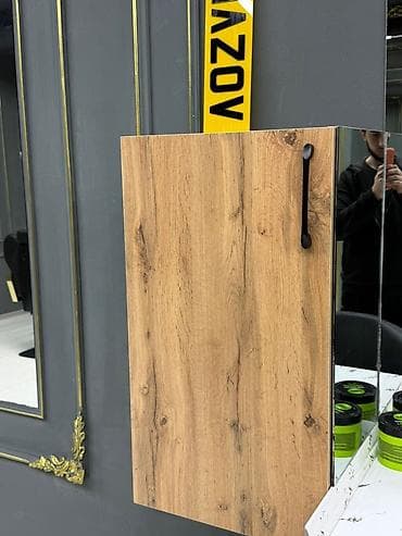 salon lampa: Mebel dəsti – şkaf və asma dolab - Material: laminatlanmış MDF/LDSP — 3