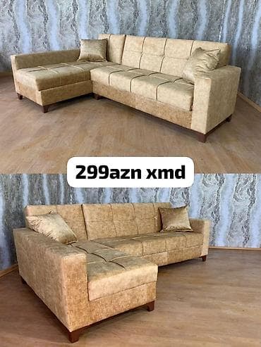 taxta divan: Künc divan – müasir dizayn, rahat oturuş və çoxfunksionallıq - — 3