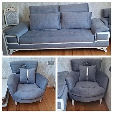 İşlənmiş, Divan, 2 kreslo lalafo.az -da İşlənmiş, Divan, 2 kreslo