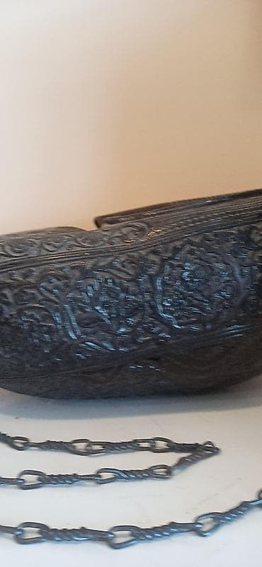 kisi hediyye: Sovet dövrü metal stəkanaltı (podstakannik) - Material: güman ki — 2