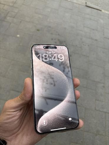 ikinci el 13 pro max: IPhone 15 Pro Max, 256 GB, Natural Titanium, Simsiz şarj, Face ID — 4