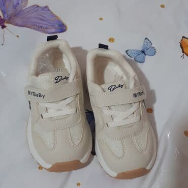 детские кроссовки для танцев: Məhsul: Uşaq idman ayaqqabısı “MY BaBy” 22sm ölçüsü. - Rəng: süd-ağ — 8